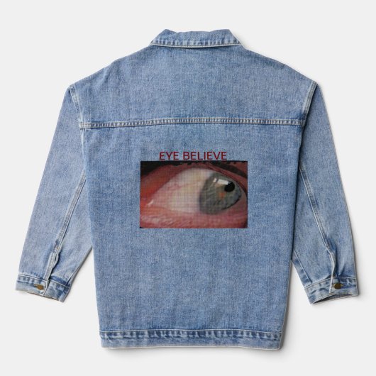 Croyez-vous aux yeux Denim Jacket (Verso)