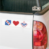 Crozet Aime Scouts Sticker Bumper (Sur camion)