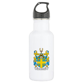Crozier Family Crest Waterfles