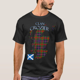 Crozier Scottish Clan Tartan Schotland T-shirt