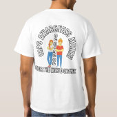 CRPS Awareness 2 side T-shirt (Achterkant)