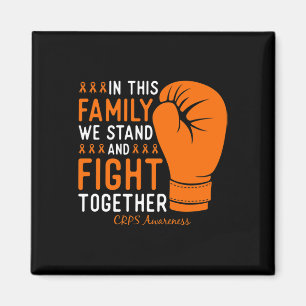 Crps Awareness Family Fight Support Boxing Glove Magneet