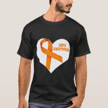 CRPS Awareness Heart T-shirt