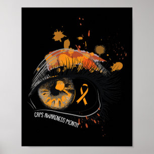 CRPS Awareness Month Complex Regionaal Pijnsyndroo Poster