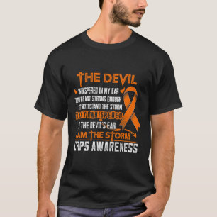 CRPS Bewustzijn Ik ben de Storm Duivel T-shirt