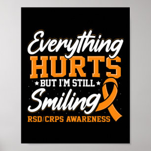 CRPS Complex Regional Pain Syndrome Awareness Nove Poster