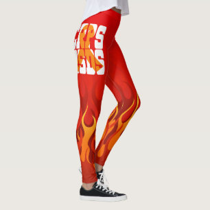 CRPS / RSDS Oranje lint met Leggings voor vlammen
