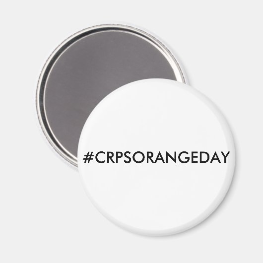 #CRPSORANGEDAY Magnet (Recto/Verso)