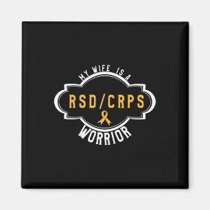 CRPSRSD Bewustzijn Oranje lint T-shirt cadeau voor Magneet