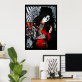 CRTN Geisha Poster (Thuiskantoor)