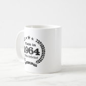 Cru 1964 âgé dans la tasse de café de perfection (Devant gauche)