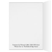 Cru - bébé dans le berceau avec des fées, (Intérieur (Gauche))