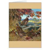 Cru - cailles en automne, (Devant)