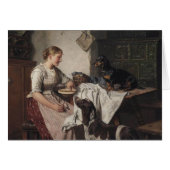 Cru - chiens de teckel et d'indicateur, (Devant horizontal)