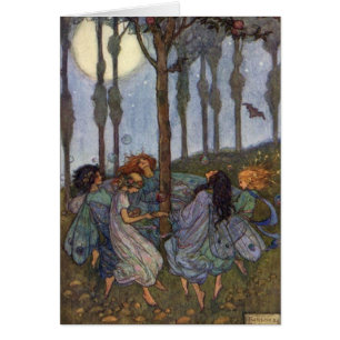 Cru - danse de fées autour d'un arbre,