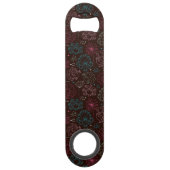 cru de papier peint de l'Inde de fleur de paon (Dos)