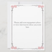 Cru - faire-part de mariage de Nouveau d'art (Dos)