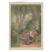 Cru - fées de sommeil d'enfant et de forêt, (Devant)