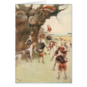 Cru - Fox et chiens, (Devant)