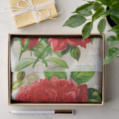 Cru géant 10" de rose rouge X 15" papier de soie (Cadeau)
