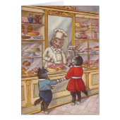 Cru - les chats visitent une boulangerie, (Devant)