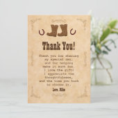 Cru occidental de style ancien de carte de (Debout devant)