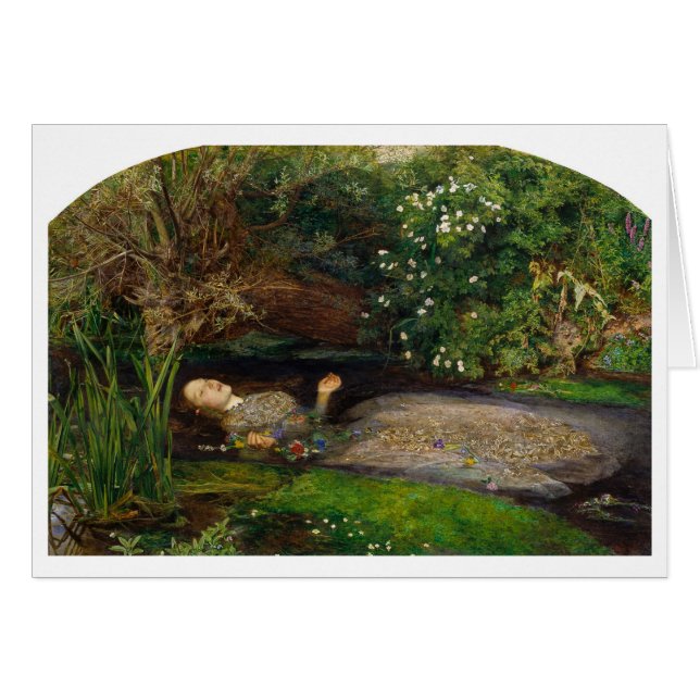 Cru - Ophélie par Millais, (Devant horizontal)