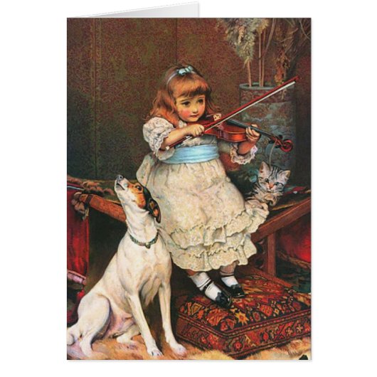 Cru - petits violoniste et chien d'hurlement, (Devant)