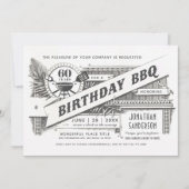 Cru suprême des invitations | de BBQ (Devant)