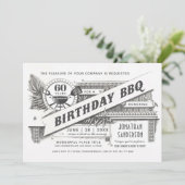 Cru suprême des invitations | de BBQ (Debout devant)