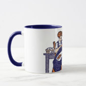 Cru - tasse antique de cuisine de cuisine (Gauche)