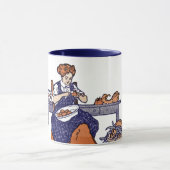 Cru - tasse antique de cuisine de cuisine (Centre)