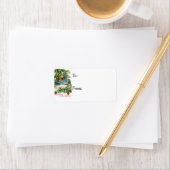 Cru vous souhaitant une étiquette de cadeau de (En situation)