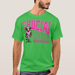 Cruciale ondersteuning voor onderschepping van van t-shirt