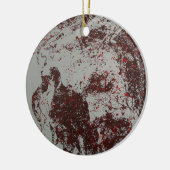 "Crucifié" Ornement en céramique 2022 (Gauche)