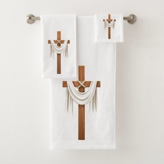 Crucifix Bad Handdoek (Insitu)