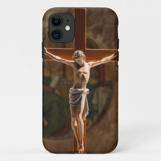 Crucifix Case-Mate iPhone Case (Achterkant)