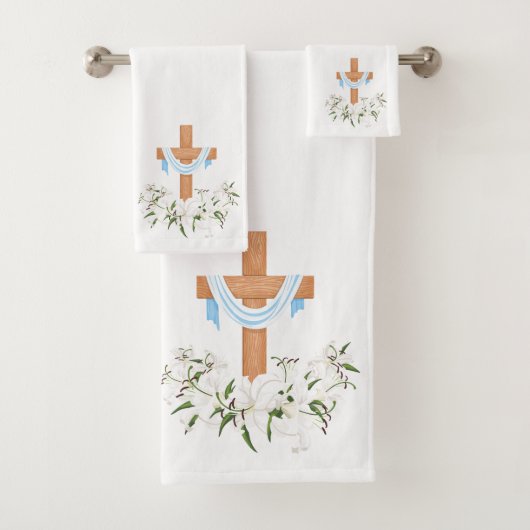 Crucifix et Lys (En situation)