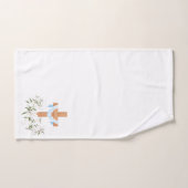 Crucifix et Lys (Serviette à main)
