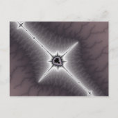 Crucifix - Fractaal Briefkaart (Voorkant)