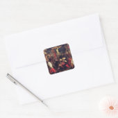 Crucifixatie 2 vierkante sticker (Envelop)