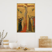 Crucifixatie - Bernardo Daddi Fine Art Poster (Keuken)