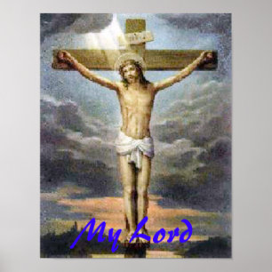Crucifixatie Jesus Religious Print