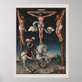 Crucifixatie met Converted Centurion Poster