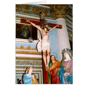 Crucifixatie op Malta-kaart