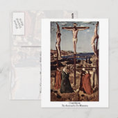 Crucifixatie van Antonello da Messina Briefkaart (Voorkant / Achterkant)