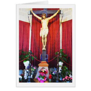 Crucifixatie van Jezus kaart