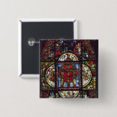 Crucifixatie Vierkante Button 5,1 Cm (Voorkant /achterkant)