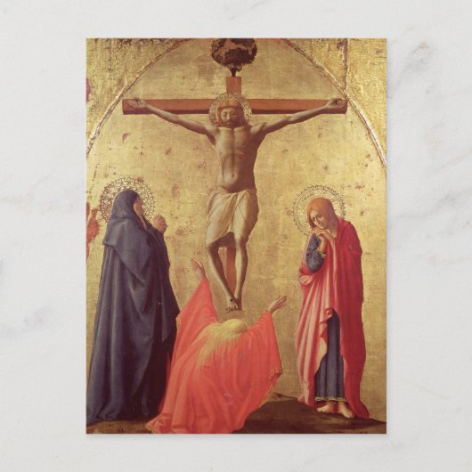 Crucifixion, 1426 briefkaart (Voorkant)