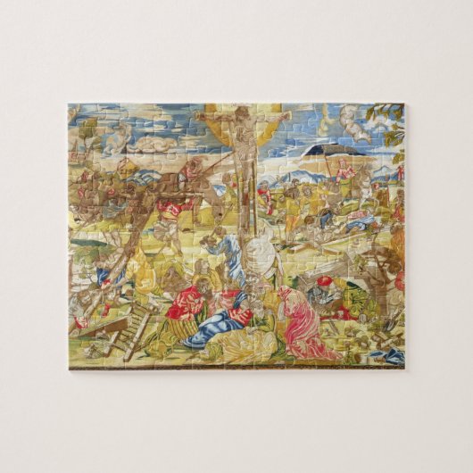 Crucifixion, 1609 (borduurwerk) legpuzzel (Horizontaal)